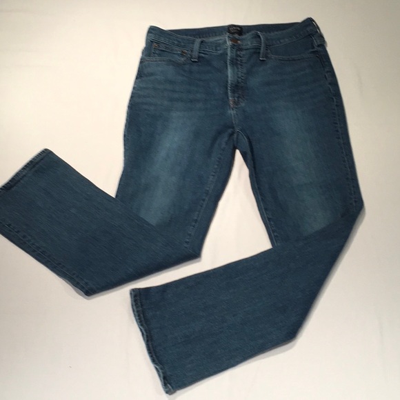 J Crew Boot Cut Jeans Dark Wash - Picture 8 of 8
